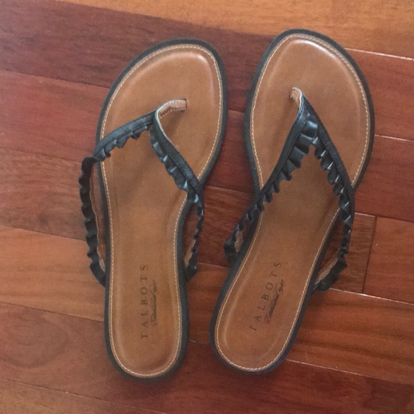 talbots flip flops